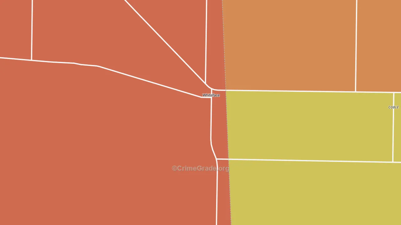 79379, TX Map of Drug-Related Crime Rates