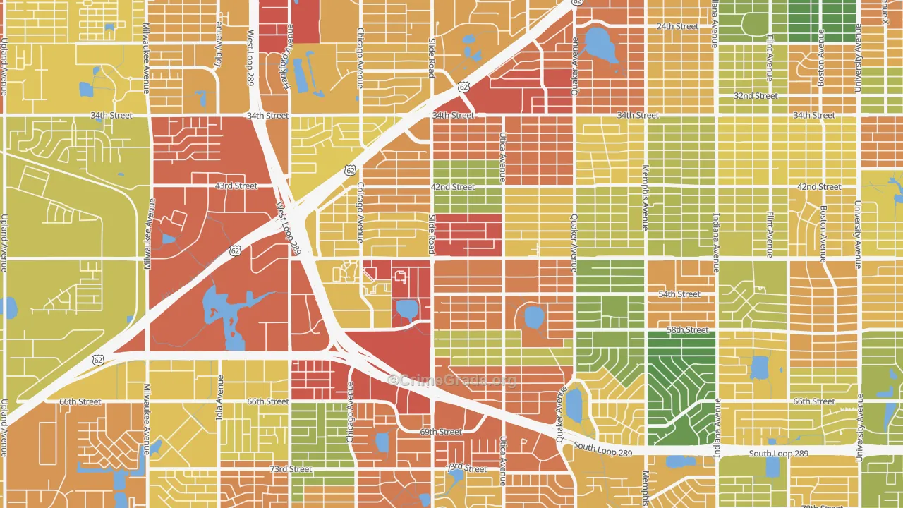 79414, TX Map of Drug-Related Crime Rates