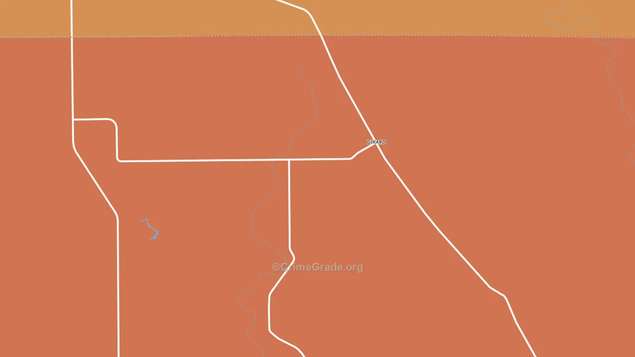 79518, TX Map of Drug-Related Crime Rates