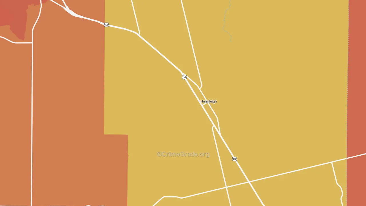79526, TX Map of Drug-Related Crime Rates
