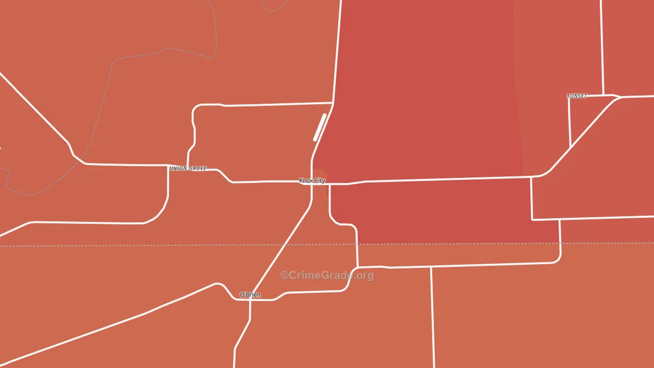 79529, TX Map of Drug-Related Crime Rates