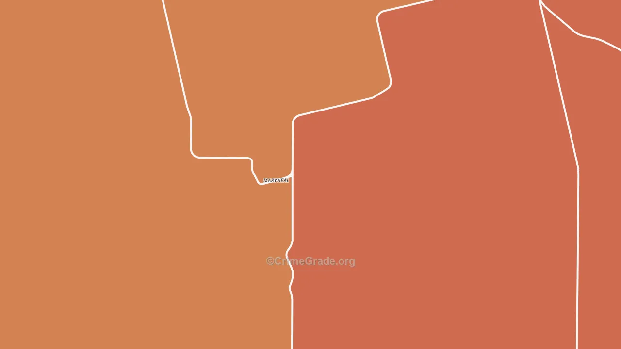 79535, TX Map of Drug-Related Crime Rates