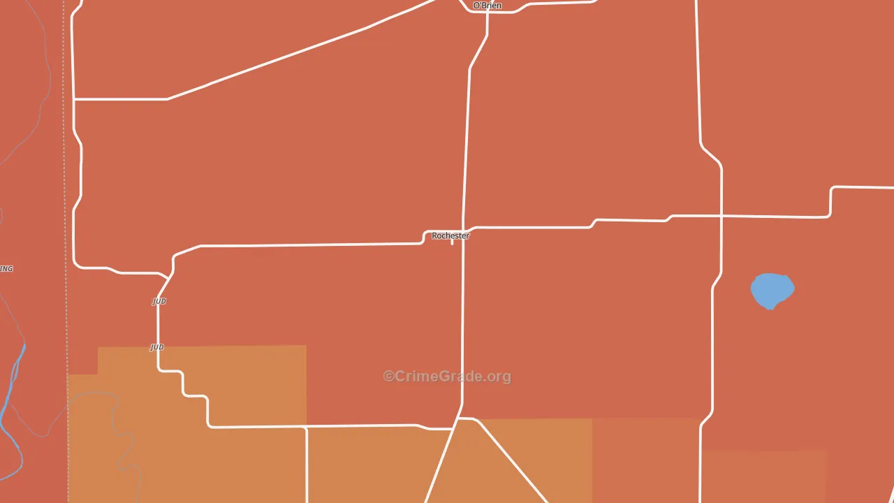 79544, TX Map of Drug-Related Crime Rates