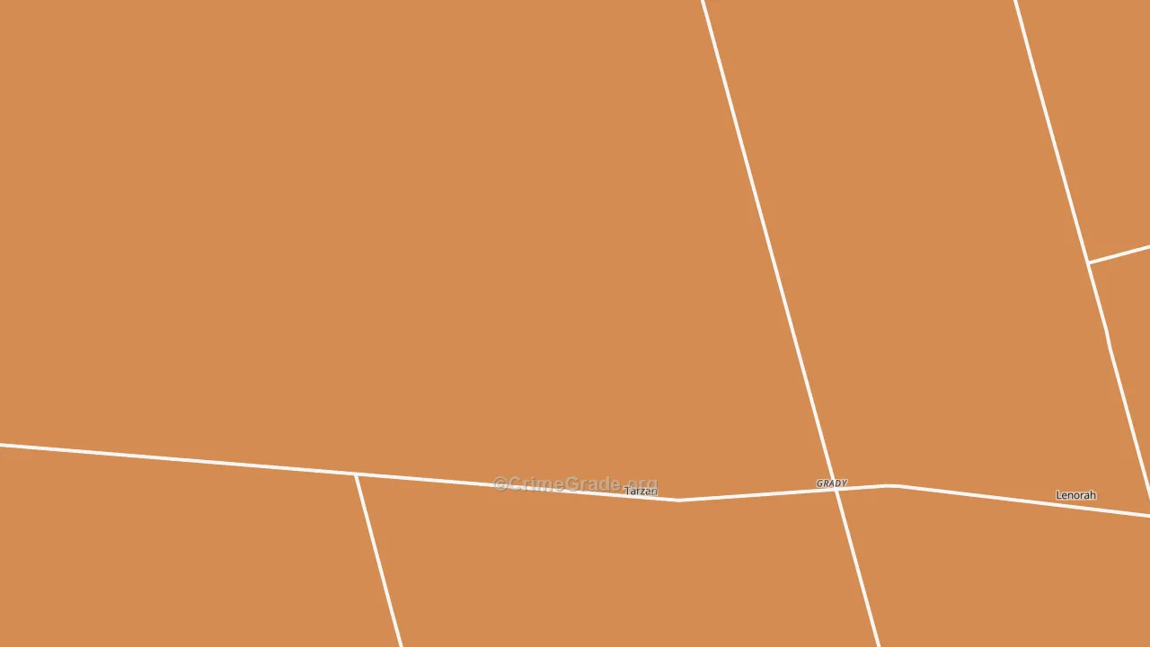 79783, TX Map of Drug-Related Crime Rates