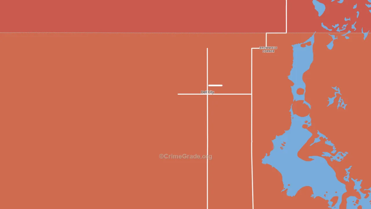 79837, TX Map of Drug-Related Crime Rates