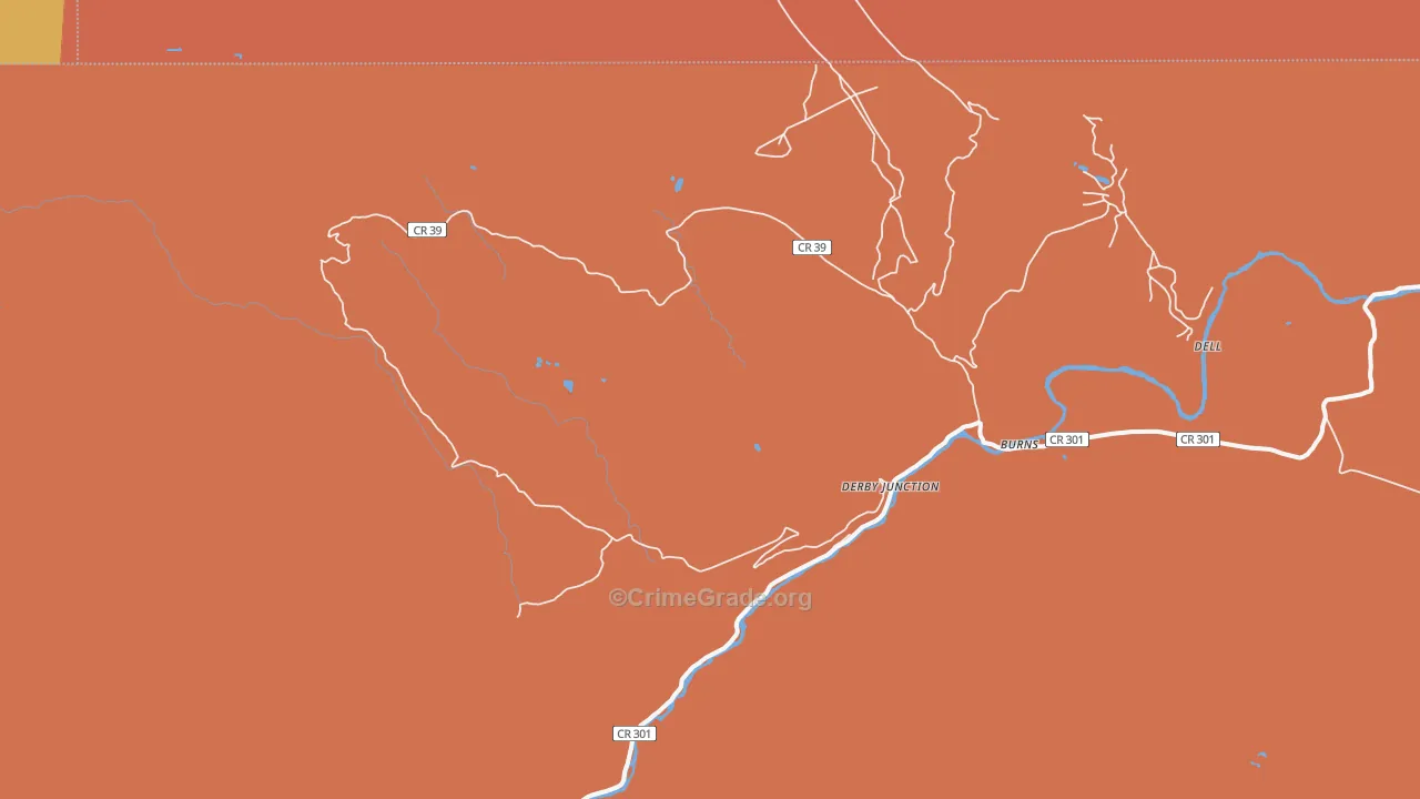 80426, CO Map of Drug-Related Crime Rates