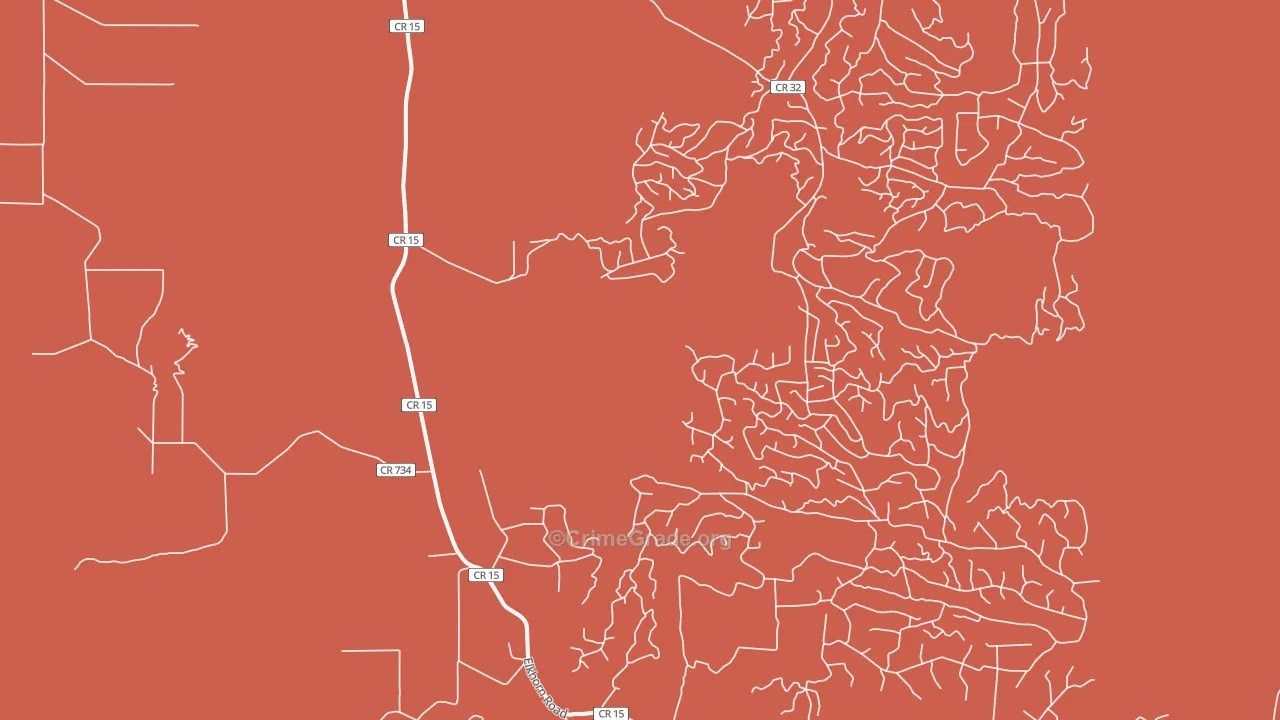 80432, CO Map of Drug-Related Crime Rates