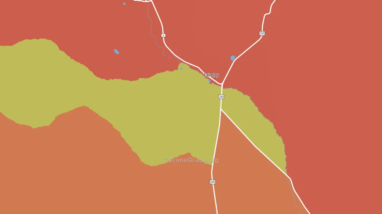 80440, CO Map of Drug-Related Crime Rates