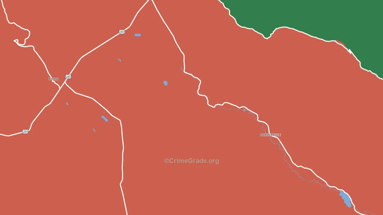 80456, CO Map of Drug-Related Crime Rates