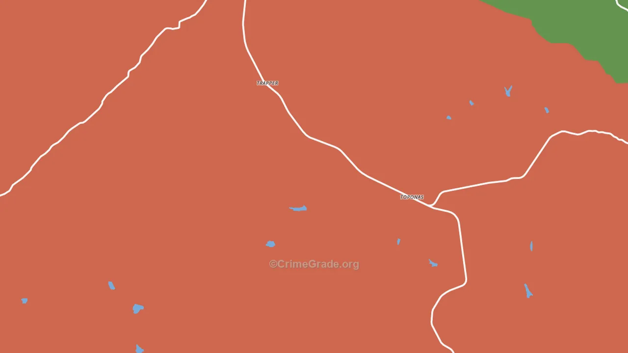 80479, CO Map of Drug-Related Crime Rates