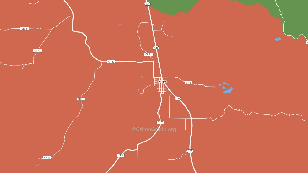 80483, CO Map of Drug-Related Crime Rates