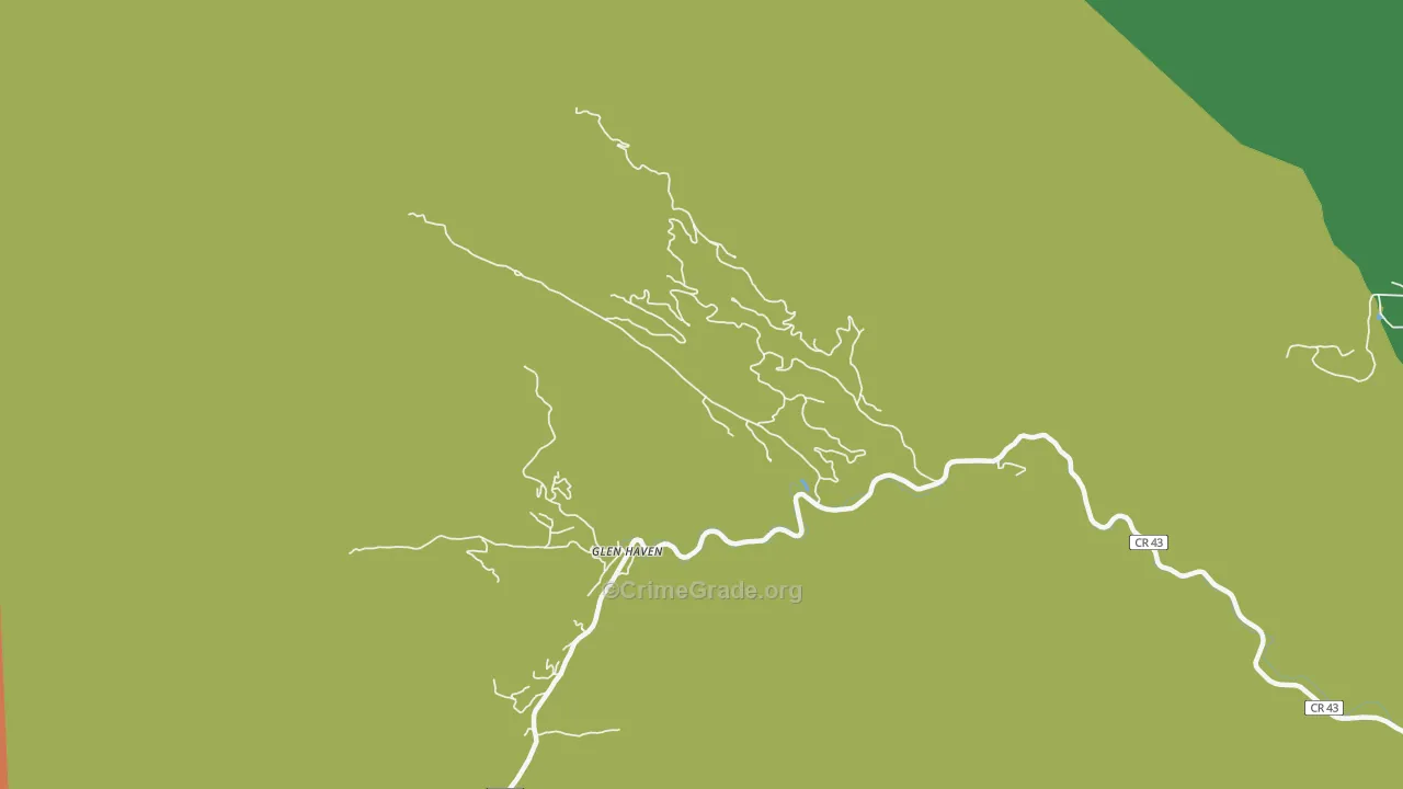80532, CO Map of Drug-Related Crime Rates