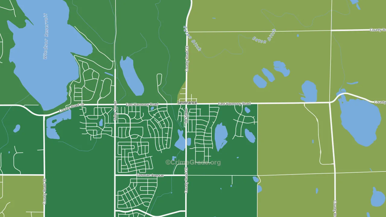 80546, CO Map of Drug-Related Crime Rates
