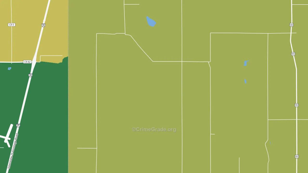 80612, CO Map of Drug-Related Crime Rates