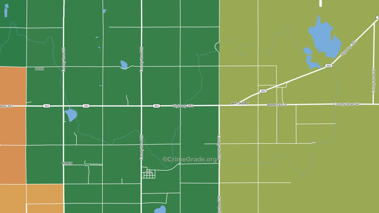 80624, CO Map of Drug-Related Crime Rates