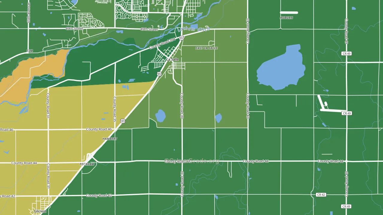 80645, CO Map of Drug-Related Crime Rates
