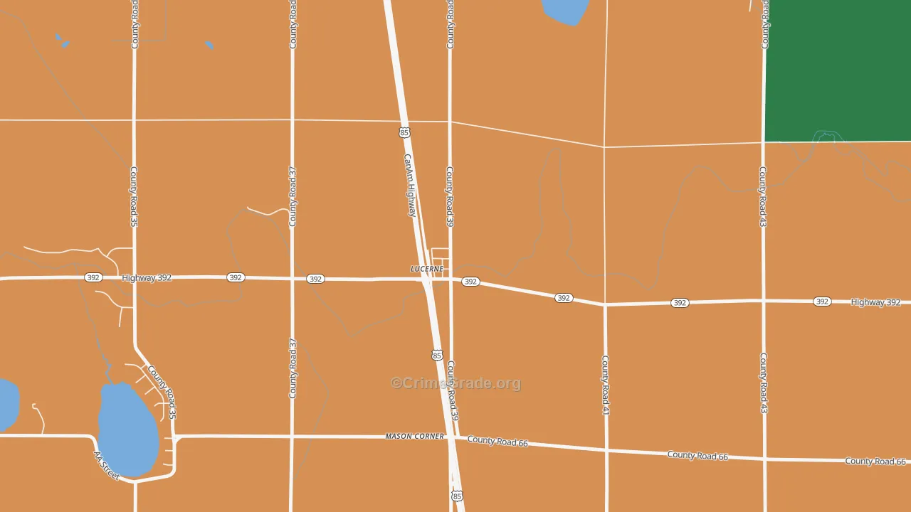 80646, CO Map of Drug-Related Crime Rates