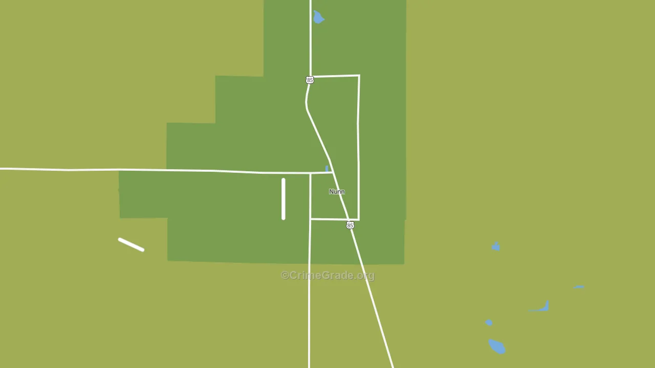80648, CO Map of Drug-Related Crime Rates