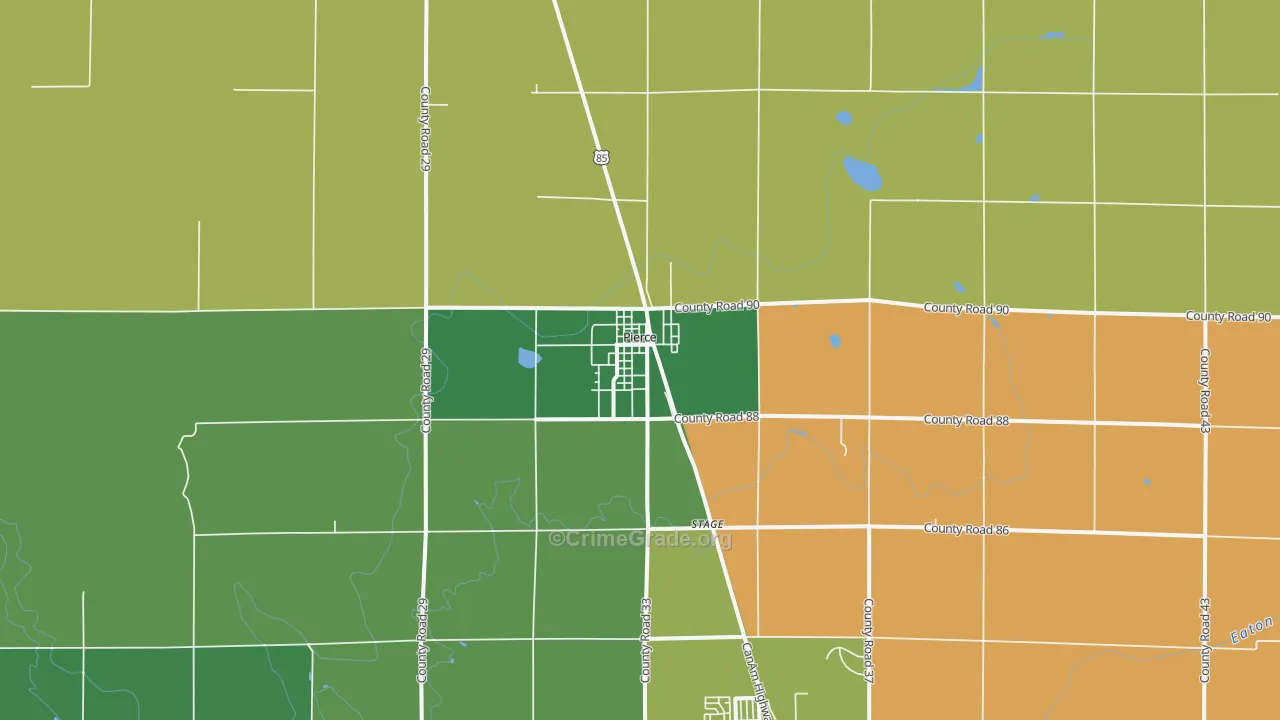 80650, CO Map of Drug-Related Crime Rates