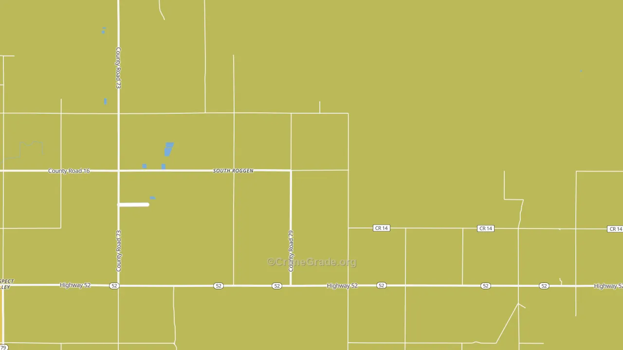 80652, CO Map of Drug-Related Crime Rates