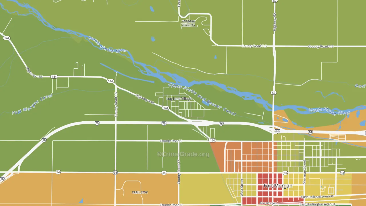 80705, CO Map of Drug-Related Crime Rates