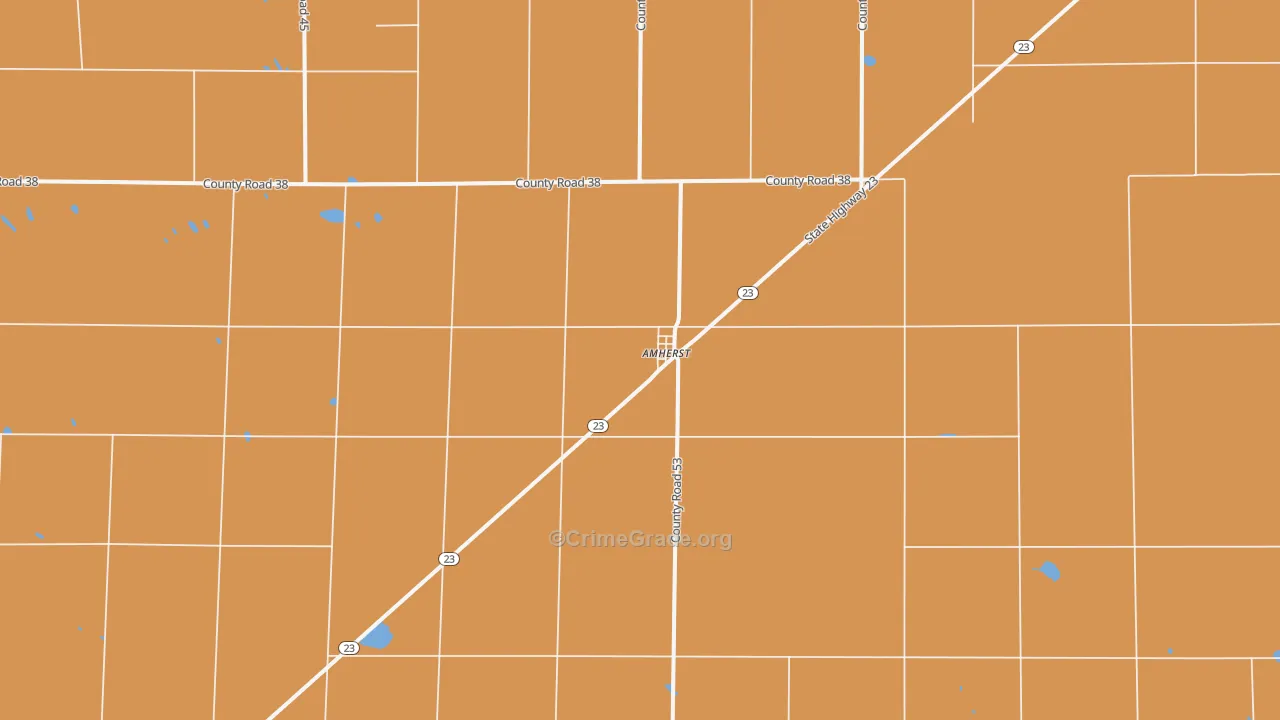 80721, CO Map of Drug-Related Crime Rates