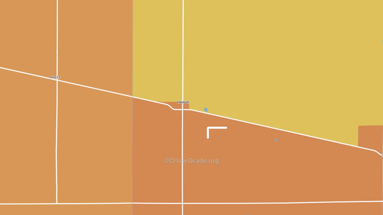 80731, CO Map of Drug-Related Crime Rates