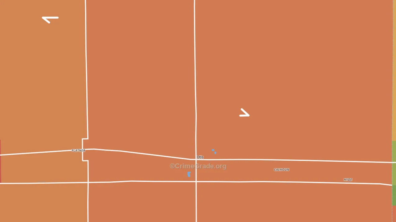 80743, CO Map of Drug-Related Crime Rates