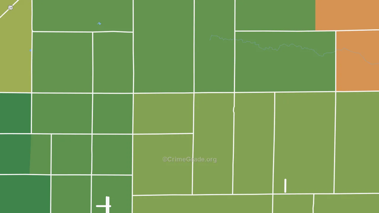 80808, CO Map of Drug-Related Crime Rates