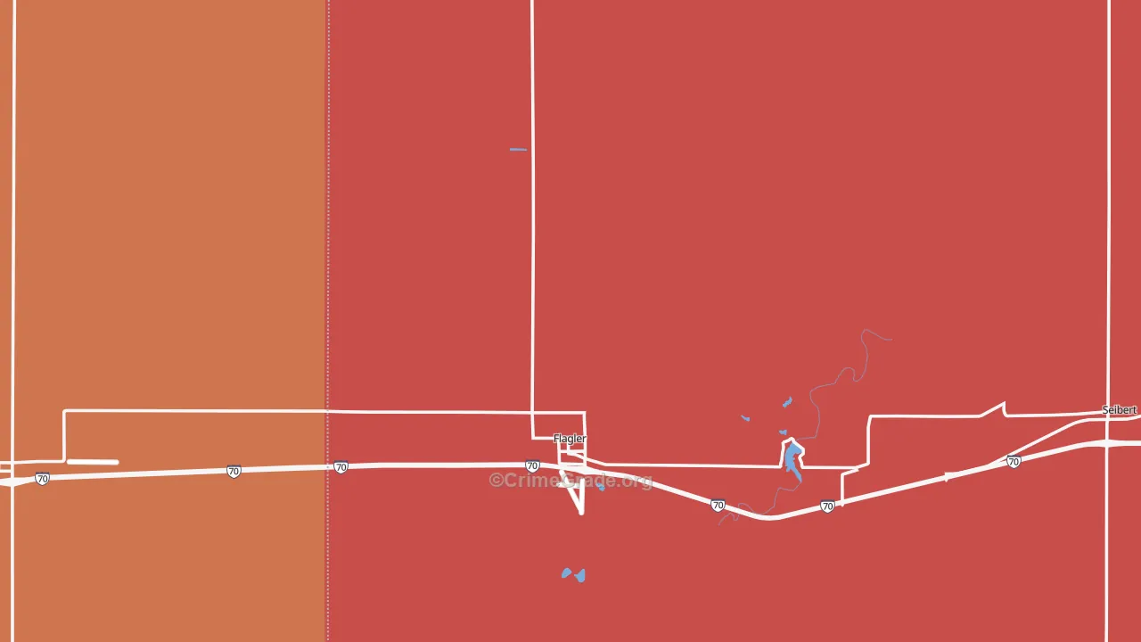 80815, CO Map of Drug-Related Crime Rates