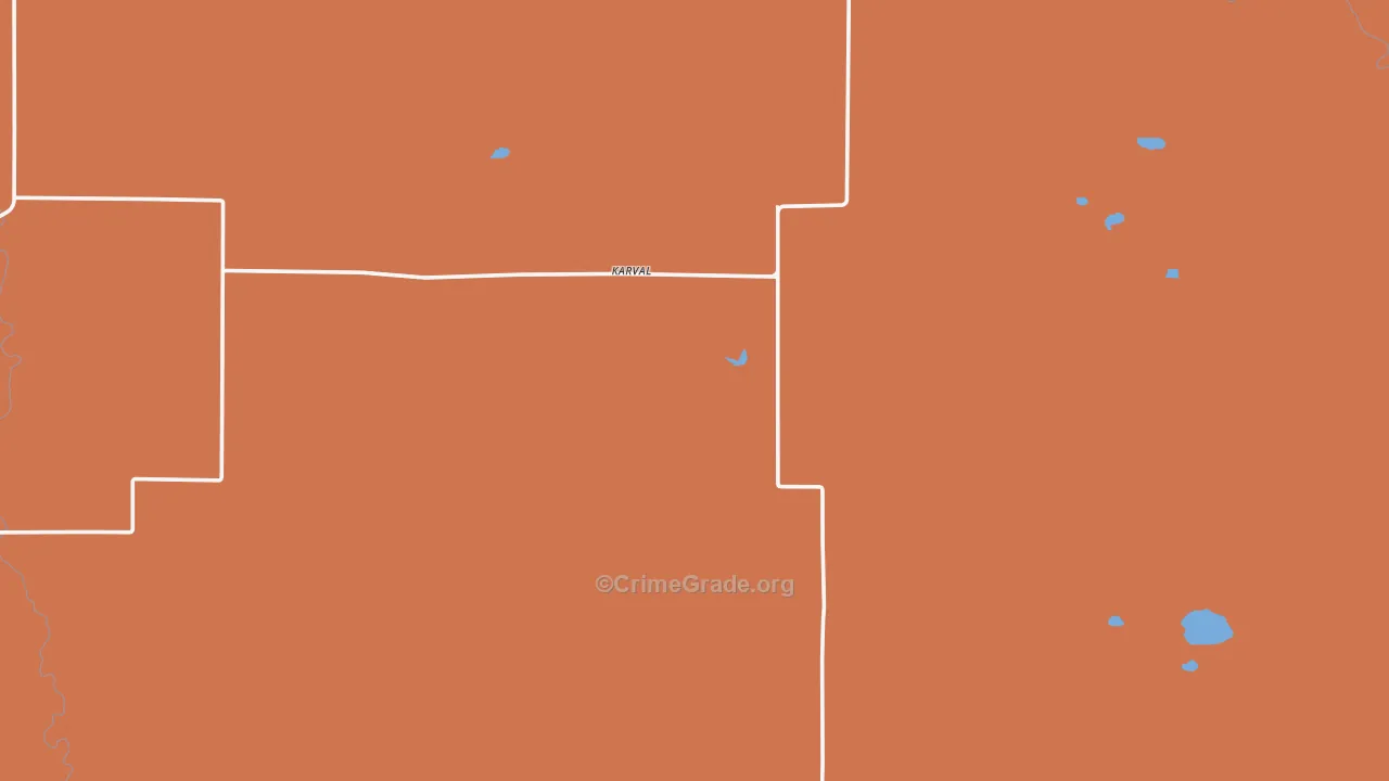 80823, CO Map of Drug-Related Crime Rates