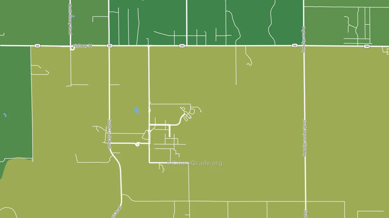 80930, CO Map of Drug-Related Crime Rates