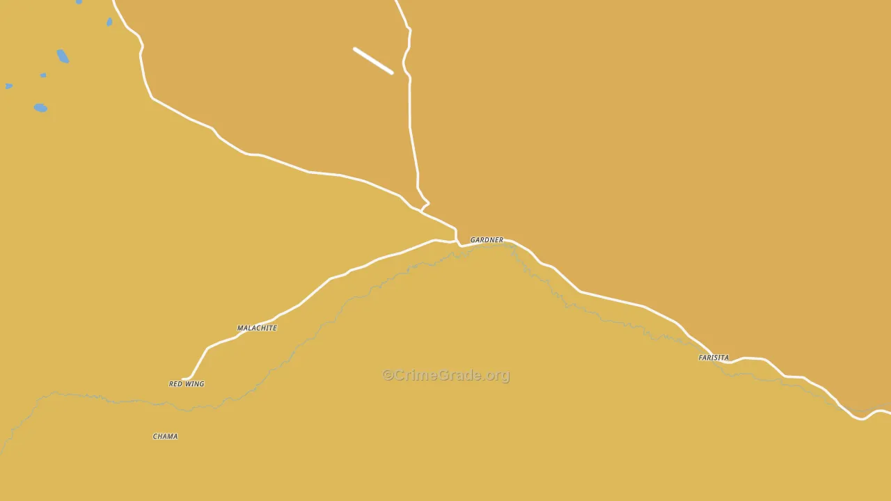 81040, CO Map of Drug-Related Crime Rates