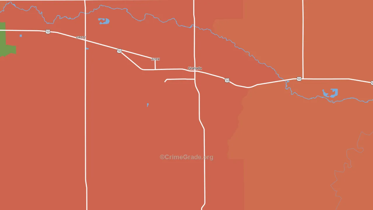 81041, CO Map of Drug-Related Crime Rates
