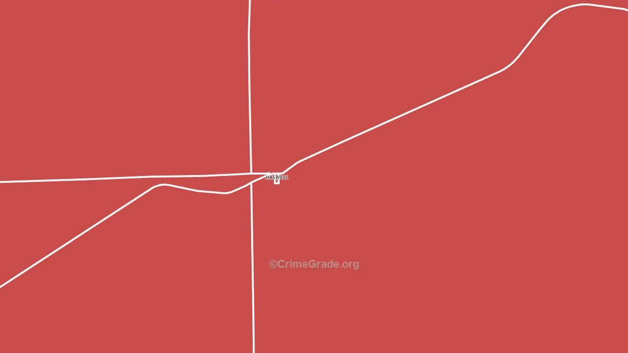 81045, CO Map of Drug-Related Crime Rates