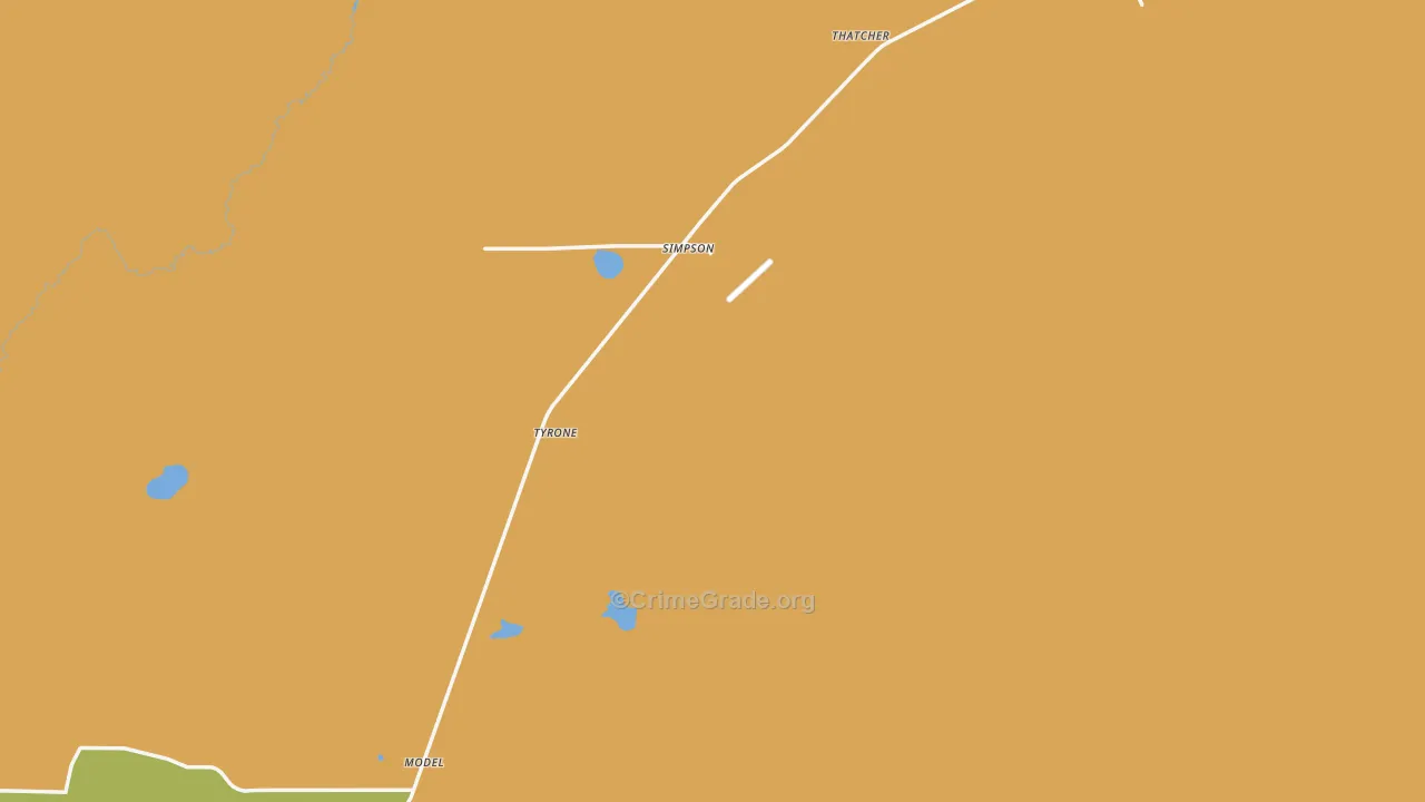 81059, CO Map of Drug-Related Crime Rates
