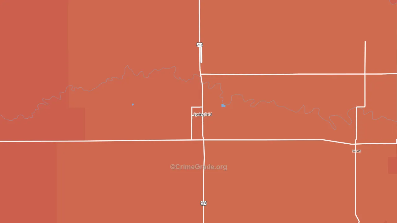 81073, CO Map of Drug-Related Crime Rates