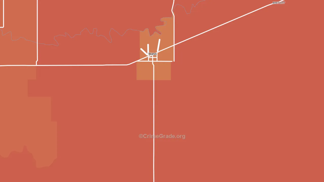 81090, CO Map of Drug-Related Crime Rates