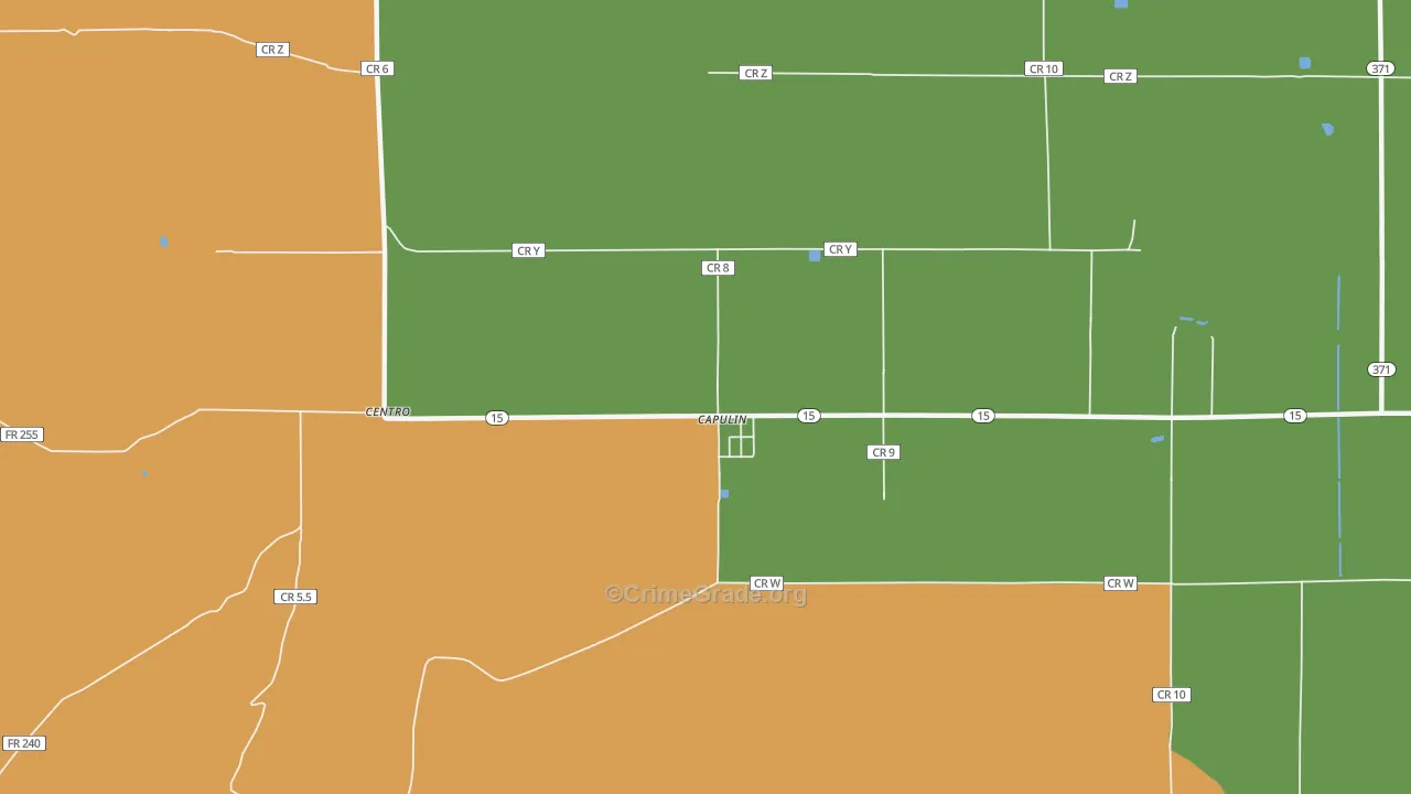81124, CO Map of Drug-Related Crime Rates