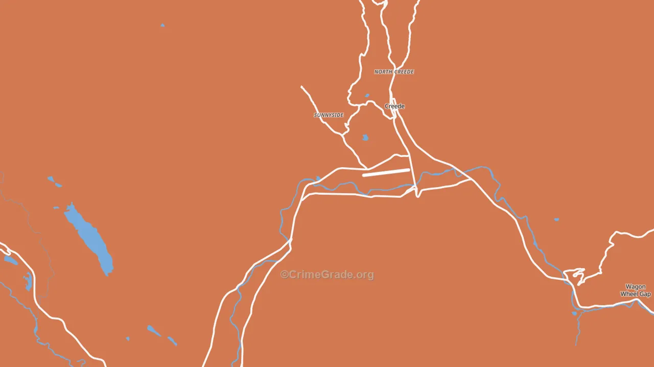 81130, CO Map of Drug-Related Crime Rates