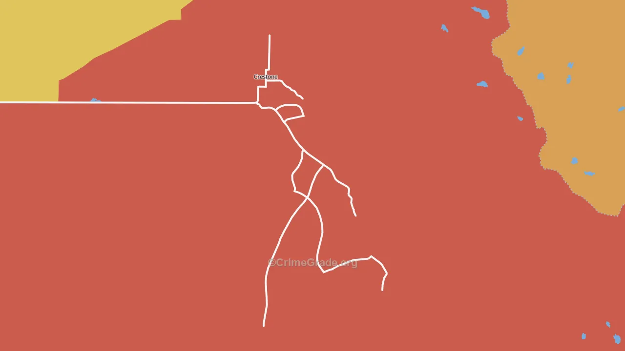 81131, CO Map of Drug-Related Crime Rates