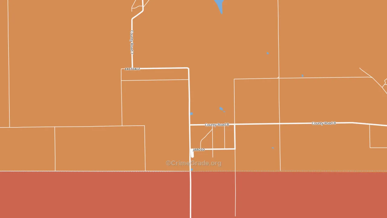 81138, CO Map of Drug-Related Crime Rates