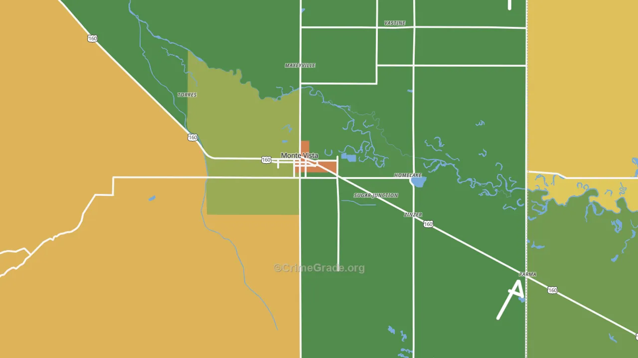 81144, CO Map of Drug-Related Crime Rates