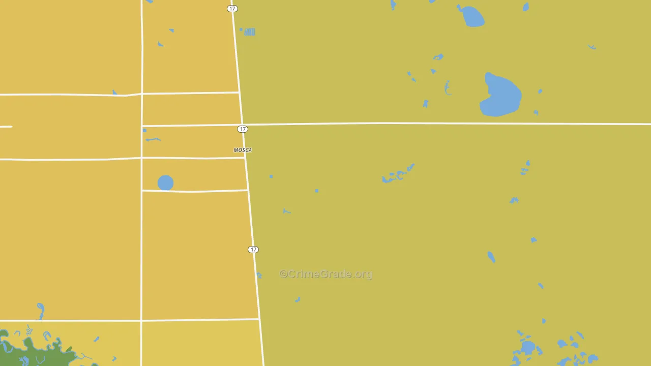 81146, CO Map of Drug-Related Crime Rates