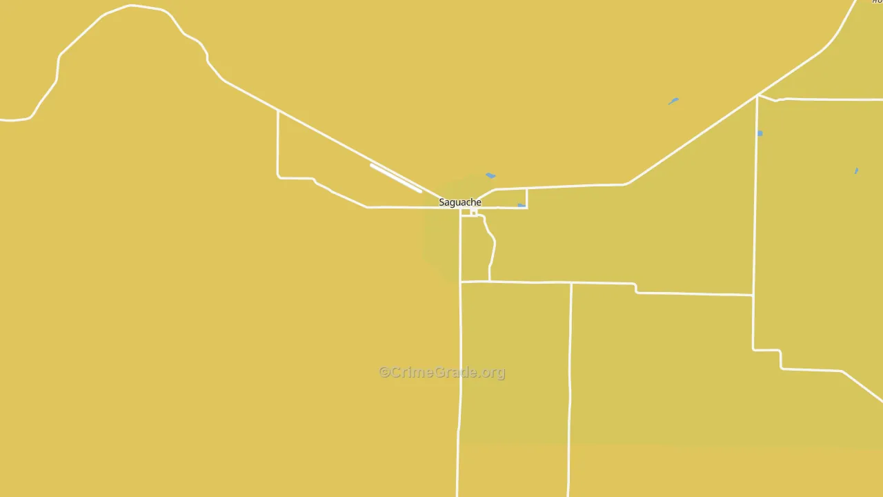81149, CO Map of Drug-Related Crime Rates
