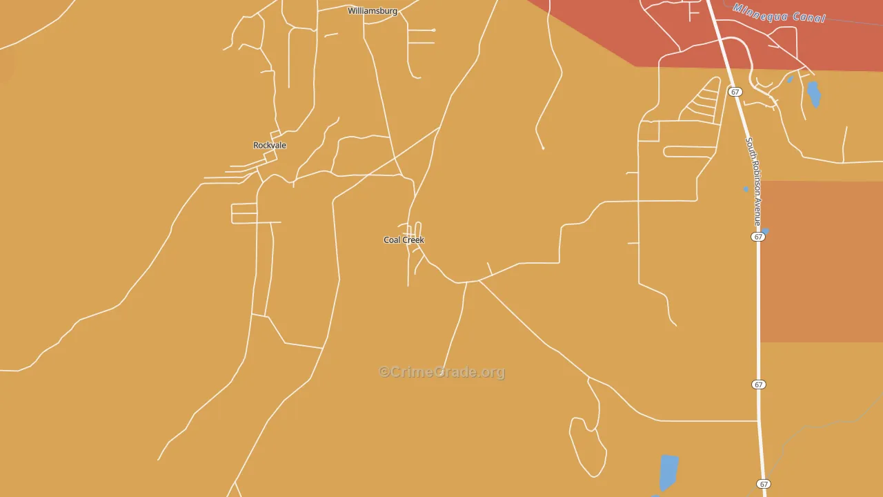 81221, CO Map of Drug-Related Crime Rates