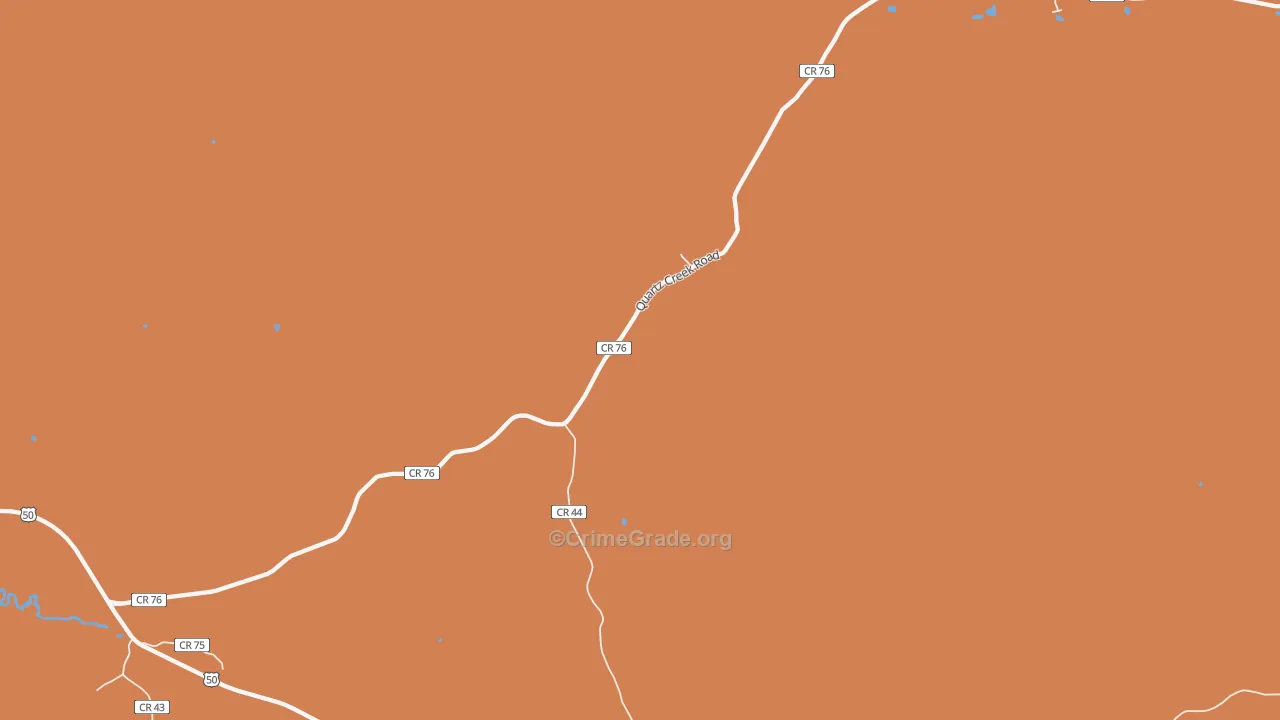 81239, CO Map of Drug-Related Crime Rates