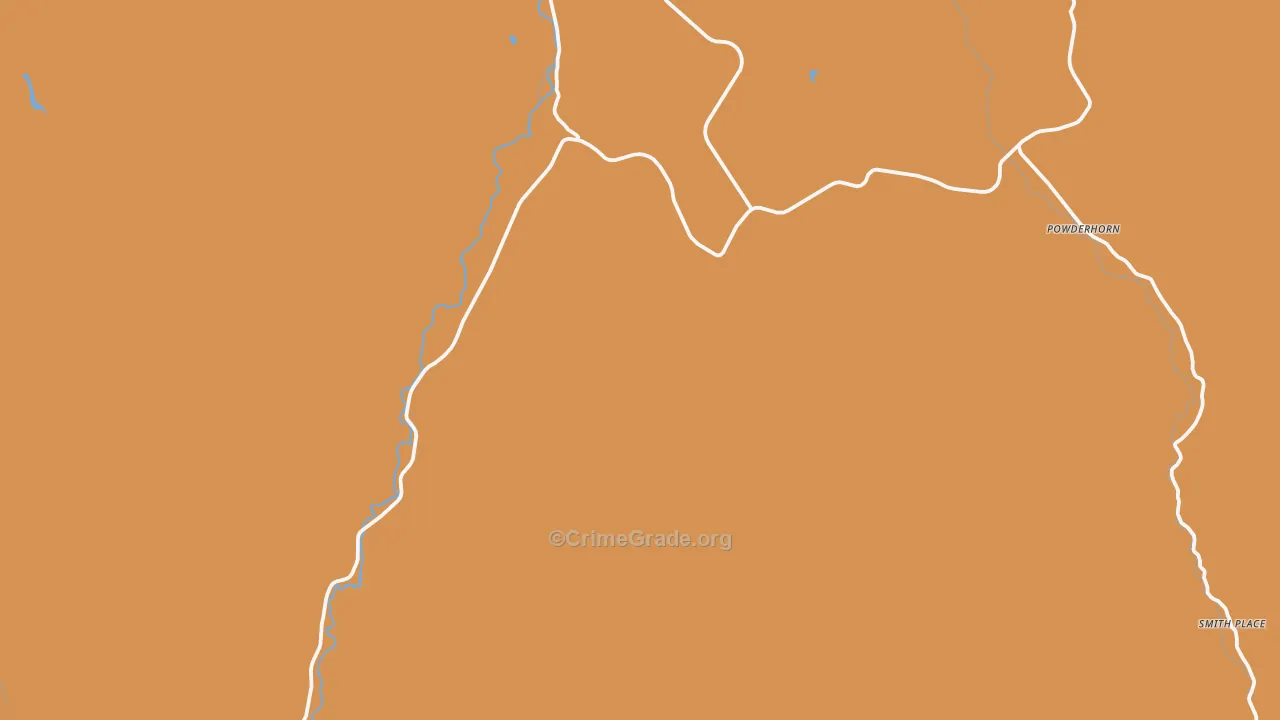 81243, CO Map of Drug-Related Crime Rates