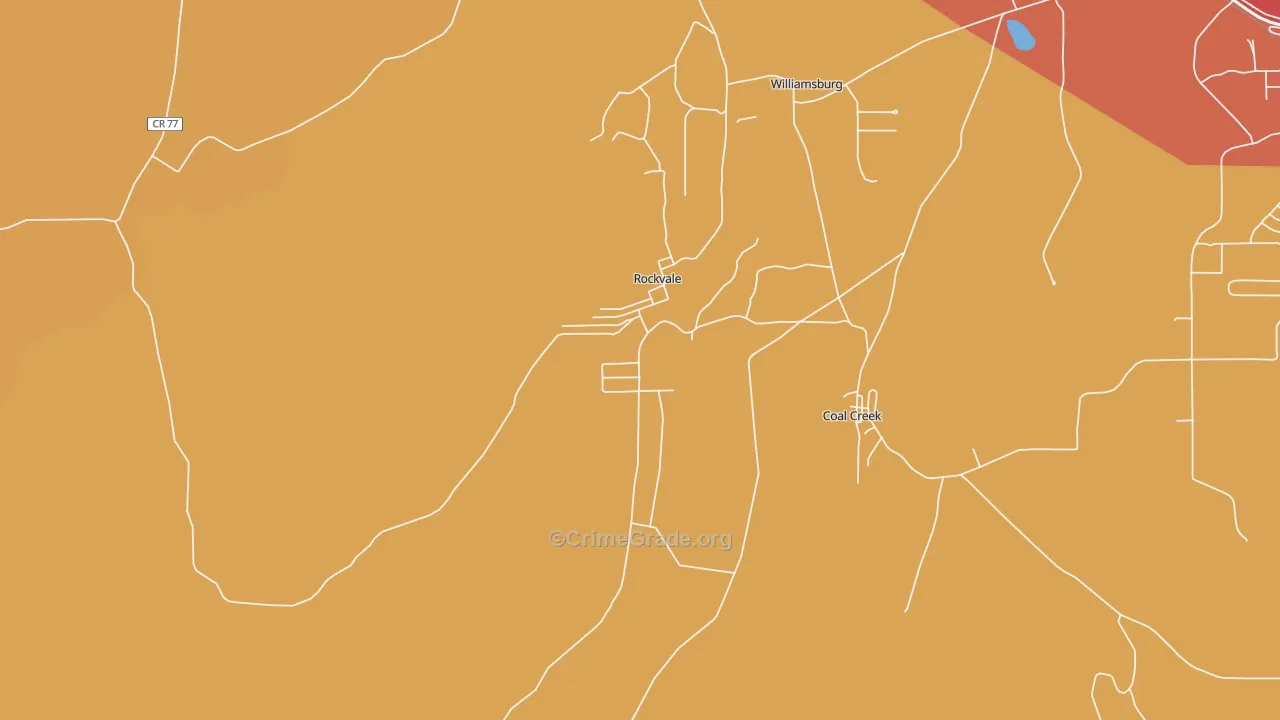 81244, CO Map of Drug-Related Crime Rates