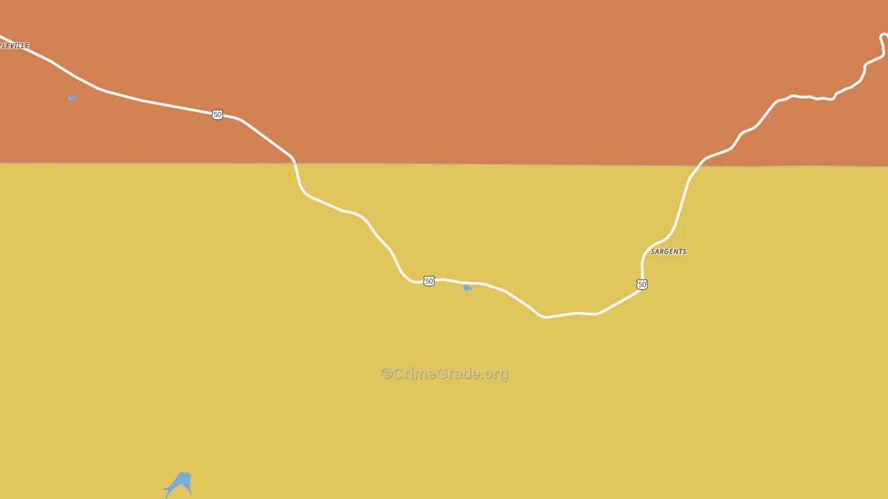 81248, CO Map of Drug-Related Crime Rates